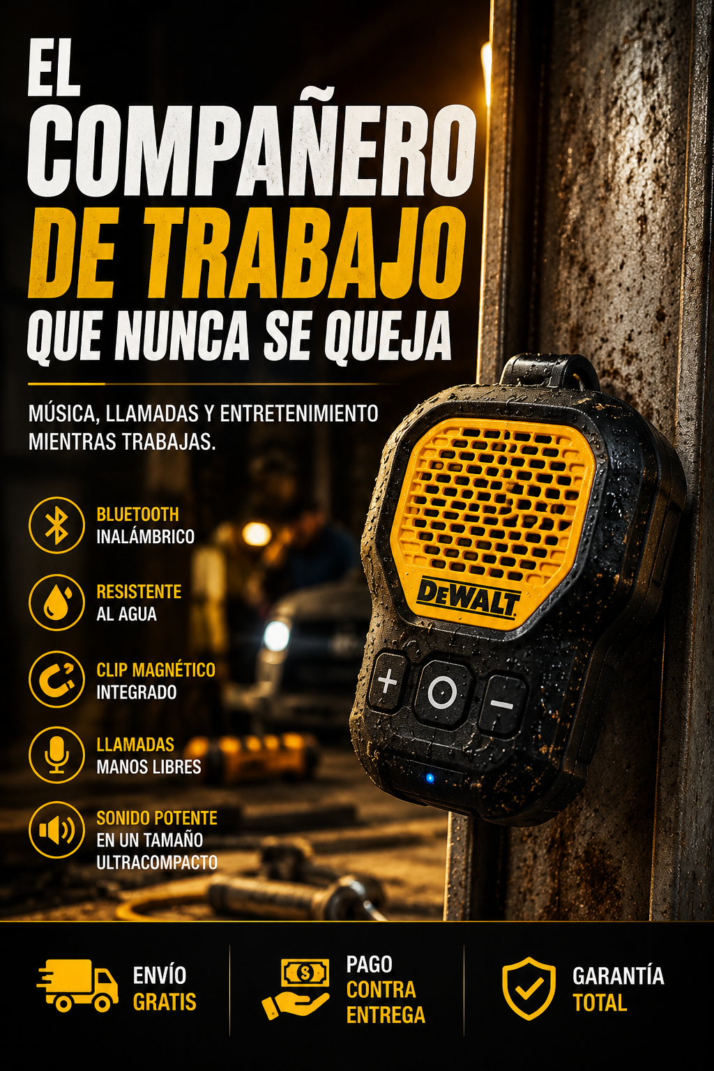 mini speaker dewalt®️