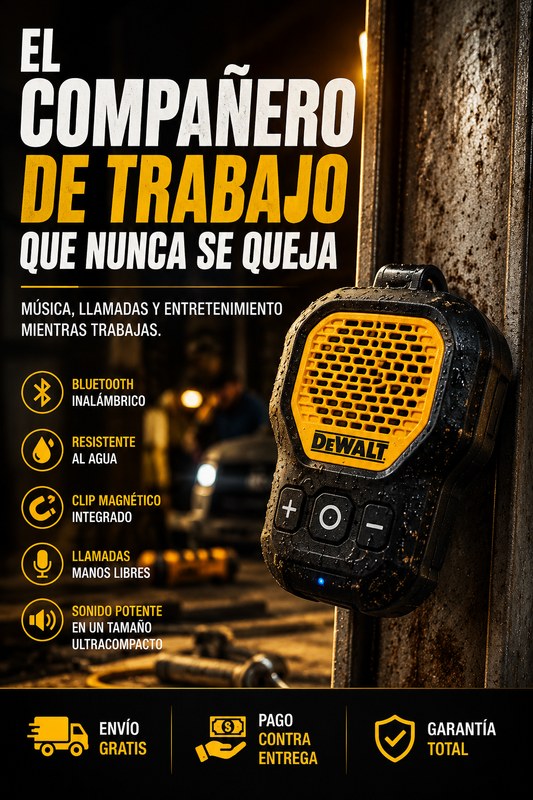mini speaker dewalt®️
