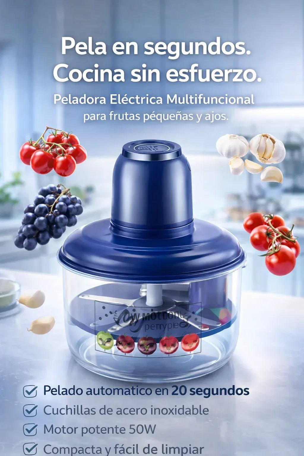Peladora Eléctrica®️ Pela en solo 20 segundos🍇⚡